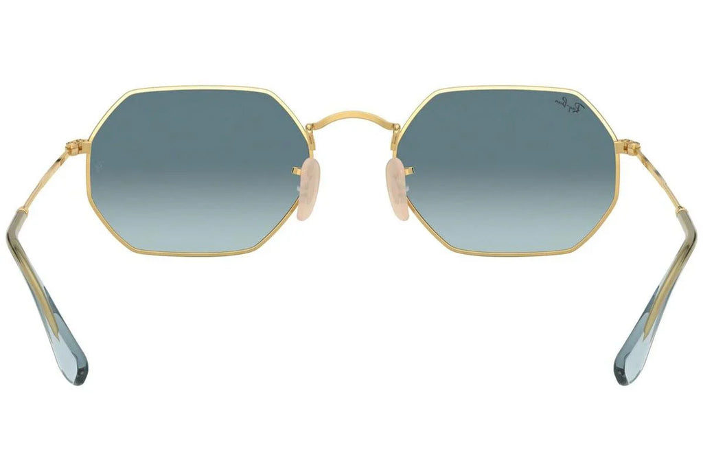 Ray-Ban Octagonal Classic RB3556N 91233M – Gold Blue Gradient