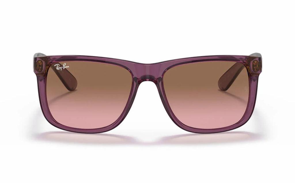 Ray-Ban Justin RB4165 6595/14 55mm – Transparent Violet Gradient