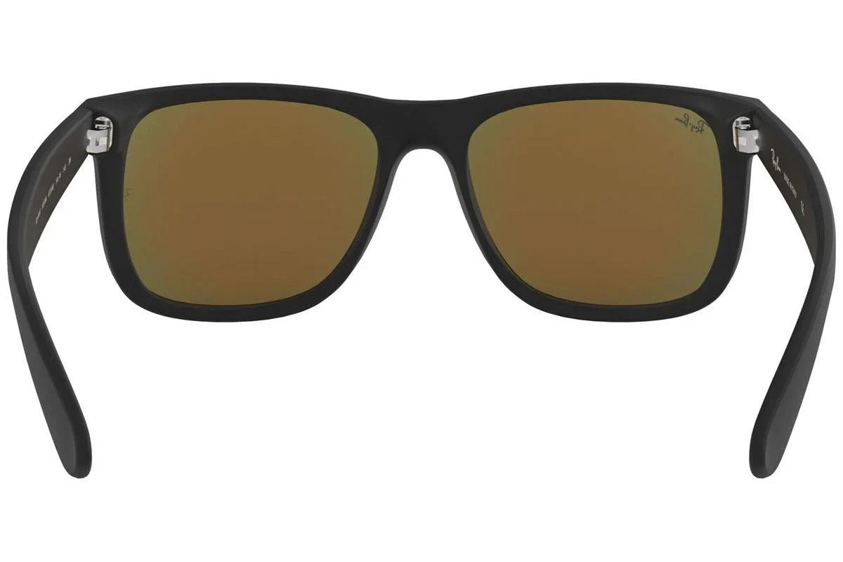 Ray-Ban Justin Color Mix RB4165 622/6Q 55mm – Matte Black Green Mirror