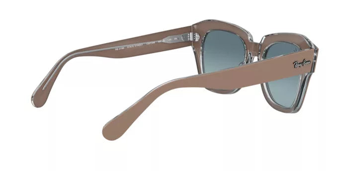 Ray-Ban State Street RB2186 1297/3M – Havana Blue Gradient