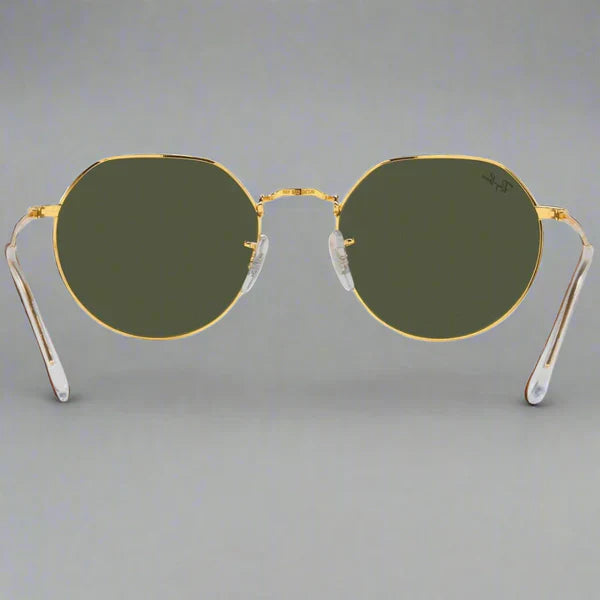 Ray-Ban Jack RB3565 919631 – Gold Green