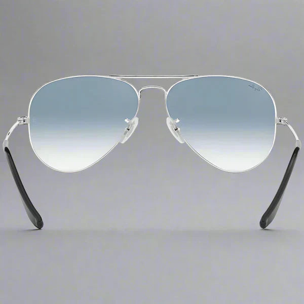 Ray-Ban Aviator Gradient RB3025 003/3F 58mm – Silver Blue Gradient