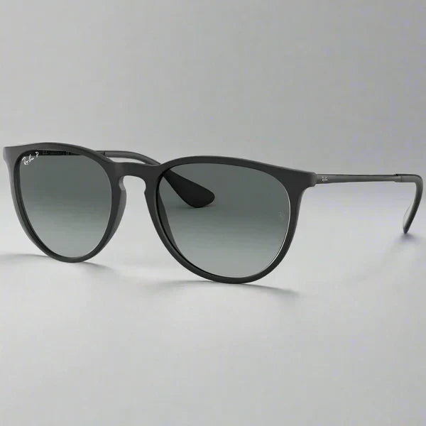 Ray-Ban Erika RB4171 622/T3 Polarized – Matte Black Grey Gradient Polarized
